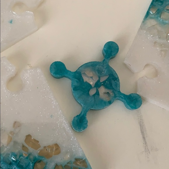 Platter/coaster set of 4 - Picture 5 of 5